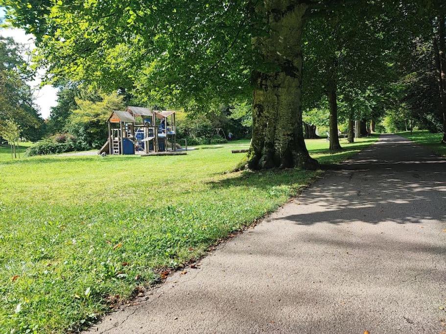 -Stadthaus Ida- Mit Grosser Dachterasse, Am Schlosspark, Luftkurort Kisslegg, Boxspringbetten, Kaffeevollautomat, Smarttv, Familienfreundlich, Grosszuegig, Zentral Ngoại thất bức ảnh